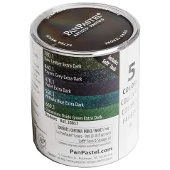 PanPastel Extra Dark Shadows set pastela – 5 kom