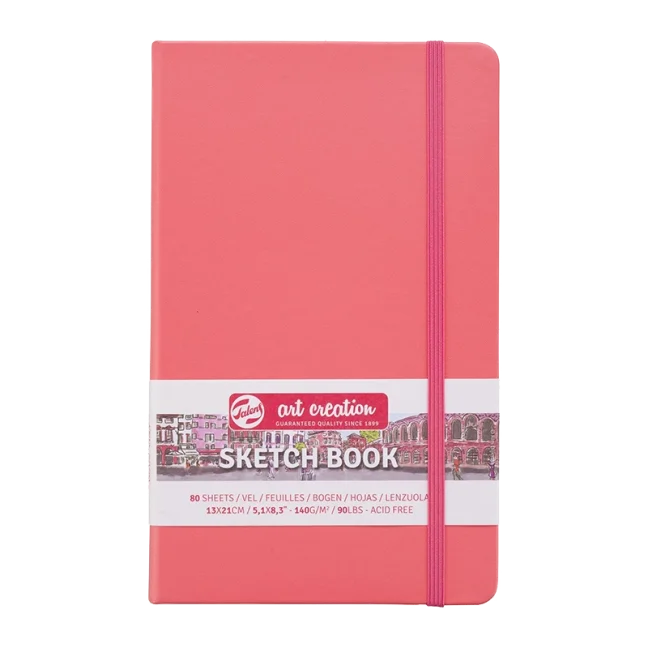 Blocco da disegno Art Creation 13x21cm - Coral Red