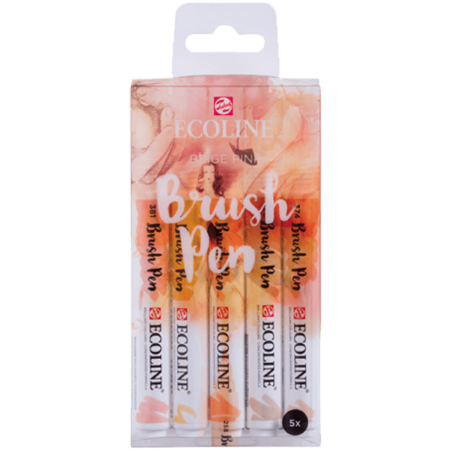 Set di pennarelli acquerellabili Ecoline - Beige Rosa