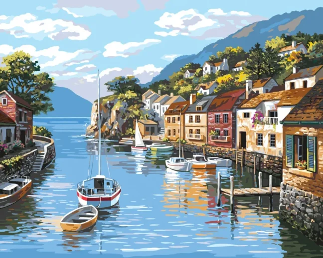 R&L Pittura con i numeri PRO – Village on Water