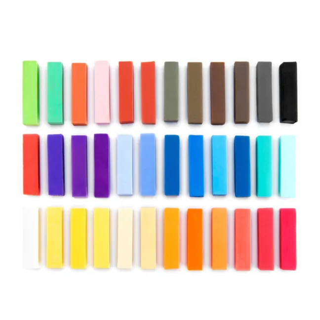 Royal & Langnickel kréta pasztellek – készlet, 36 db felezett pasztell