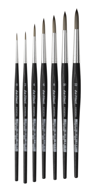 Pennelli da Vinci SYNTHETIC - serie 3373 - Scegli la dimensione del pennello