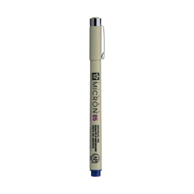 Penna tecnica SAKURA Pigma Micron® Royal Blue - scegli la dimensione della punta
