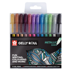 Sakura Gelly Roll Metallic sada 12 ks