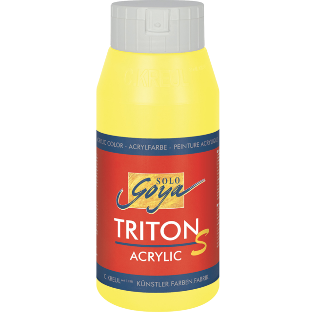 KREUL Vernice acrilica SOLO GOYA TRITON S - lucida 750 ml - SOLO GOYA Triton S 750m: 17313 - Citron