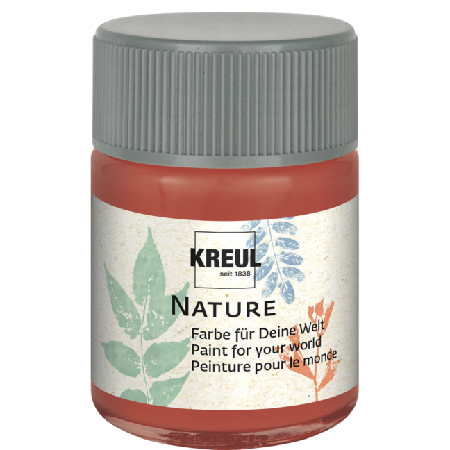 KREUL Colore naturale NATURE – 50 ml - Kreul nature: 49424- Coral