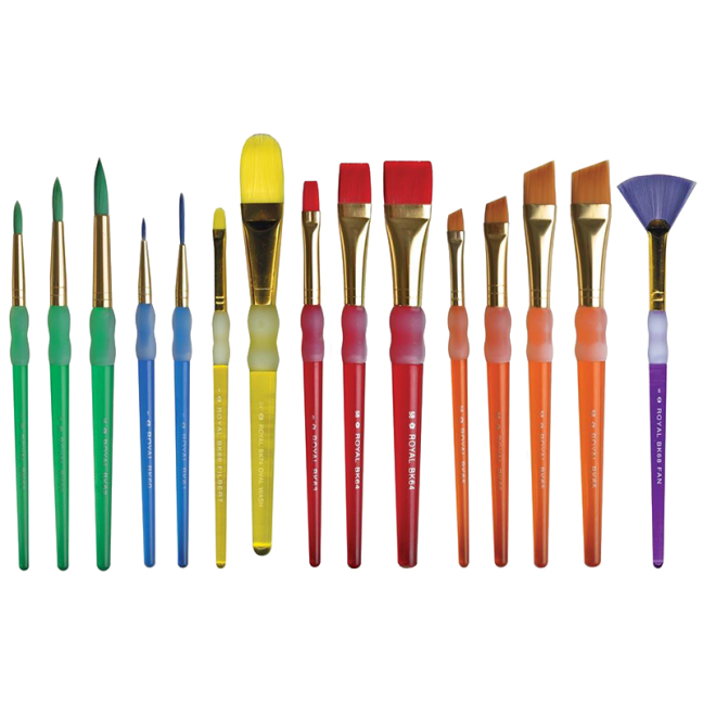 Royal & Langnickel Set di pennelli Big Kids Choice – 15 pz
