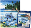 R&L Pictură după numere pe pânză – Dolphin Island
