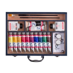 Van Gogh akrylový Starter Box XL 12 x 40 ml + príslušenstvo