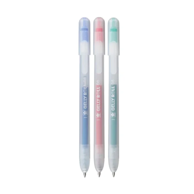 Sakura Gelly Roll Stardust set di penne gel 3 pz – Red-Blue-Green