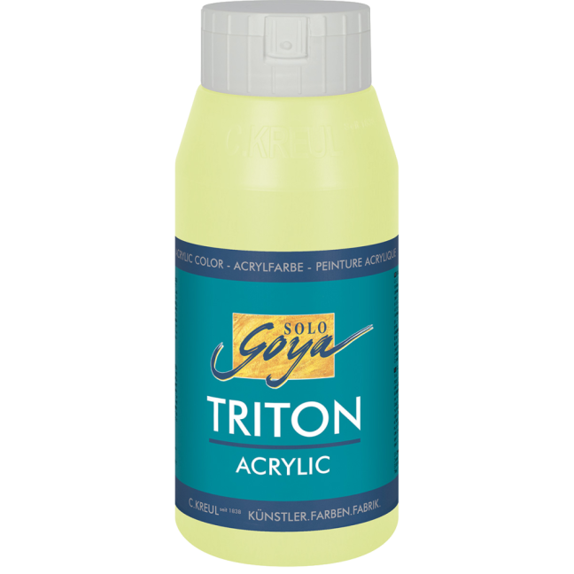 KREUL Colore acrilico SOLO GOYA TRITON 750 ml - SOLO GOYA Triton 750 ml: 17038 - Light Green