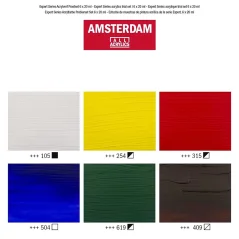 Amsterdam Expert Series színkészlet - Trial set - 6x20ml