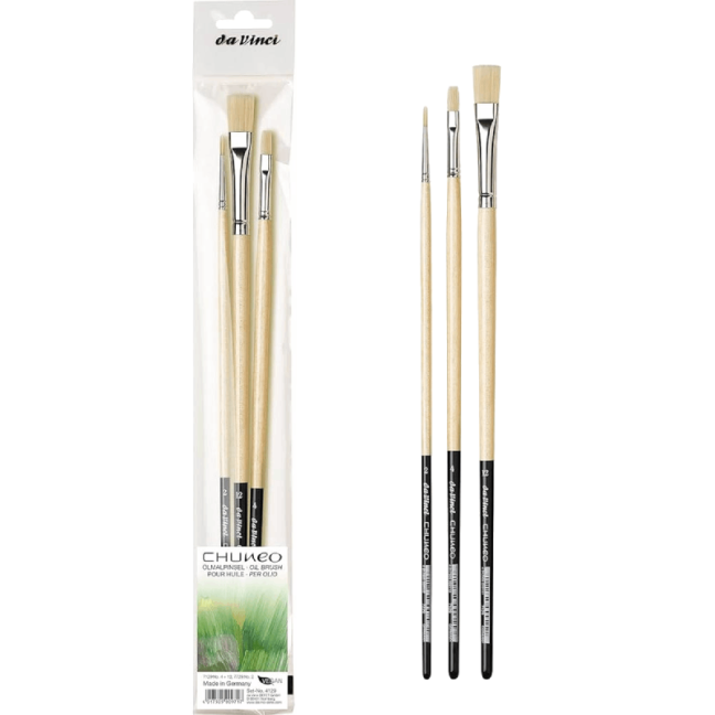daVinci CHUNEO pennelli sintetici per olio - serie 4129