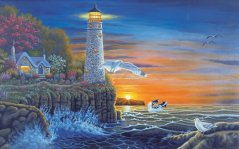 R&L Pittura con i numeri – Waterside Lighthouse