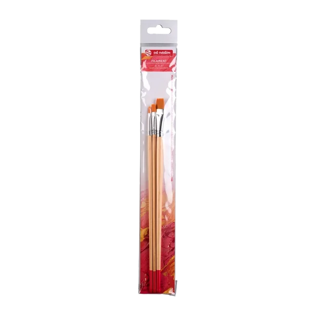 Pennelli per olio/acrilico/gouache ArtCreation - set 3 pezzi