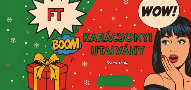 Karácsonyi ajándékutalvány