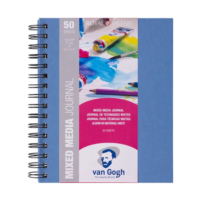 Blocco Van Gogh Mixed Media Journal 14,8x21cm (A5), 160g, 50 fogli