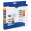 KREUL Set di colori acrilici El Greco – 18 x 12 ml
