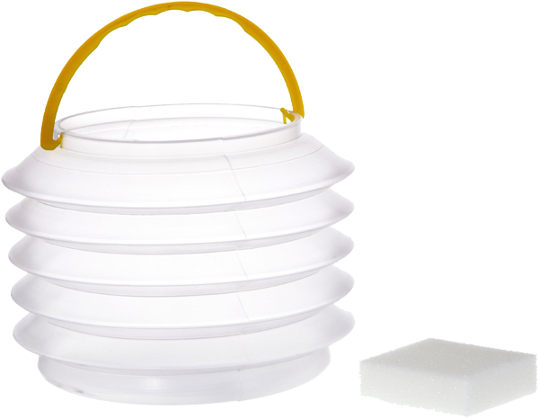 Contenitore da viaggio per la pulizia dei pennelli Royal & Langnickel - grande