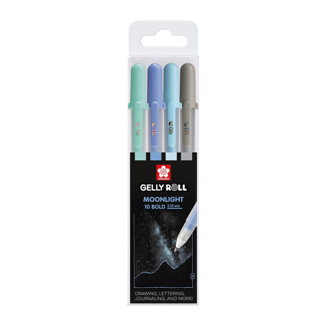 Sakura Gelly Roll Moonlight set Aurora - 4 pezzi