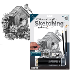 Royal & Langnickel set za skiciranje s motivom - Kućica za ptice