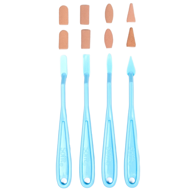 PanPastel set de spatule și huse pentru pastel – 12 buc