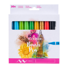 Ecoline pennarelli acquerello set Paesaggio - 20 colori