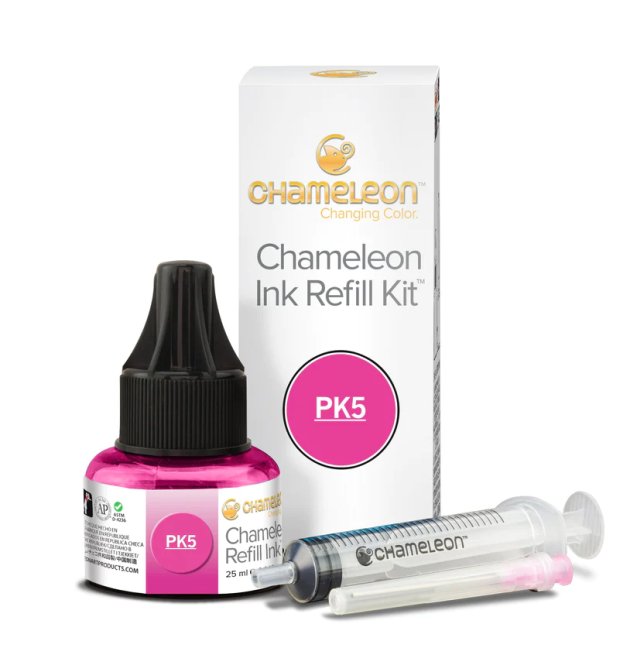 Chameleon Inchiostro Ricaricabile 25ml - CHAMELEON colori - scegli la tonalità: 35 - Fuchsia PK5
