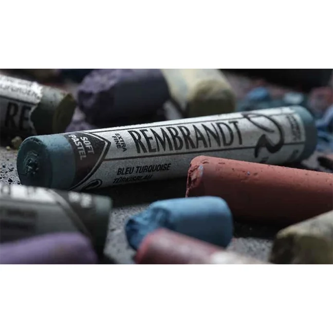 Pastelli secchi REMBRANDT - set di 15 pastelli, tonalità scure