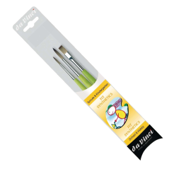 daVinci FIT set di pennelli sintetici - serie 4209