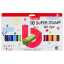 Bruynzeel set di super timbri per bambini - extra spessi - 10 pezzi