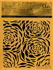 Folična šablona - RUŽA 2