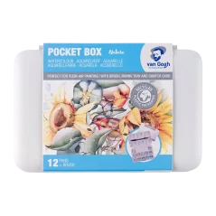 Van Gogh akvarelová sada 12 kalíšků - Shades of nature