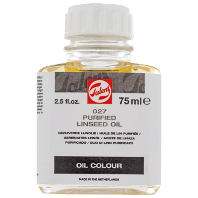 Talens tisztított lenolaj 027 - 75 ml