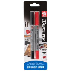 Set di pennarelli IDENTI-PEN Sakura - nero e rosso