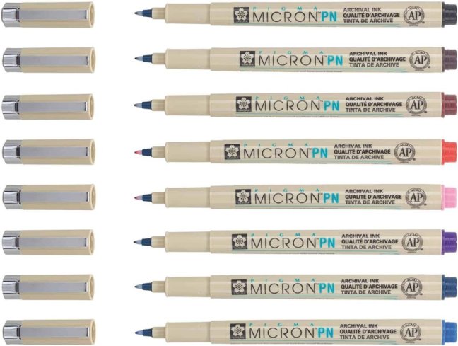 Sakura Pigma® Micron PN Office set - 8 pezzi
