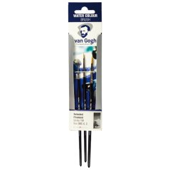 Van Gogh ecsetek akvarell festéshez 191 - 3 db - 000 - 0 - 2