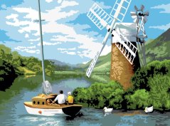 R&L Pittura con i numeri – Widmill on the River