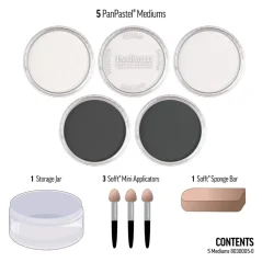 PanPastel set medija za pastele s priborom – 9 kom