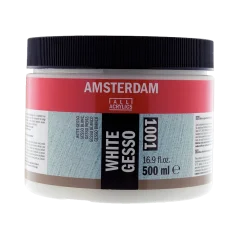 Amsterdam Gesso alb 1001 - 500 ml