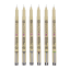 Sakura Pigma® Micron 05 Earth - set 6 kosov