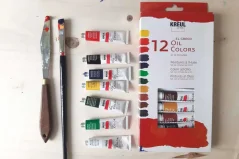 KREUL Sada olejových farieb El Greco – 12 x 12 ml
