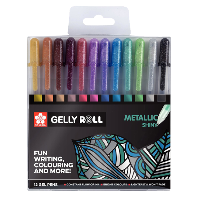 Sakura Gelly Roll Metallic set 12 pezzi