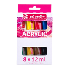 Art Creation Set akrilnih boja 8 x 12 ml