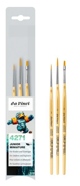daVinci JUNIOR čopiči za detajle - serija 4271