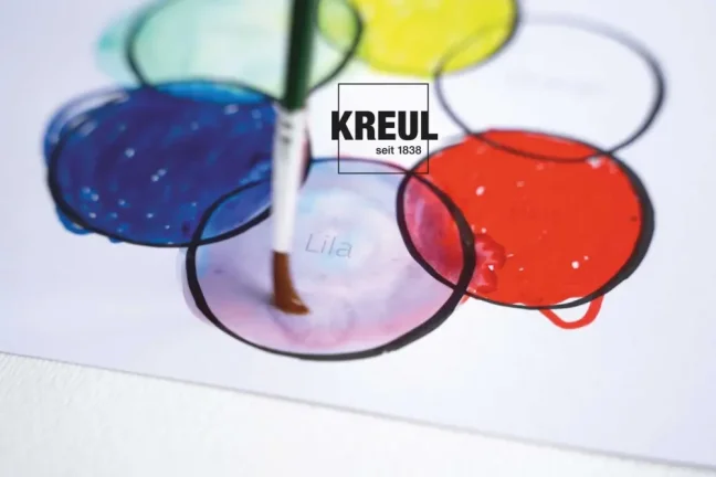 KREUL MUCKI Festékkészlet - varázslatos vízzel - akvarell filctollak