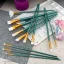 Pennelli con setole sintetiche mix - set da 12 pezzi - RSET-9311