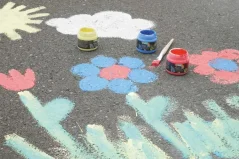 KREUL Sada zmývateľných farieb na chodník STREETY – 4 x 120 ml