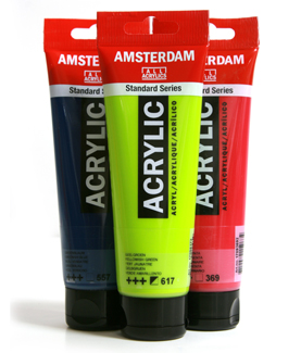 Akrilfestékek Amsterdam Standard 120 ml - Amsterdam – válasszon árnyalatot: 369 - Primary Magenta