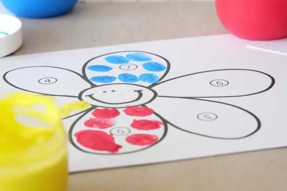 KREUL Sada farieb MUCKI – paintbox počítanie – prstové farby